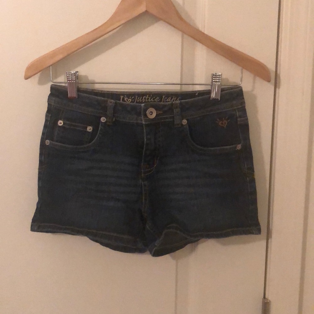 Justice Jean shorts sz 14R
